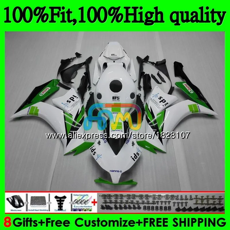

Инъекция обтекателя для HONDA CBR 1000 RR CBR1000RR 17 18 19 145BS.20 CBR 1000RR зеленая белая фотообтекатель CBR1000 RR 2017 2018 2019