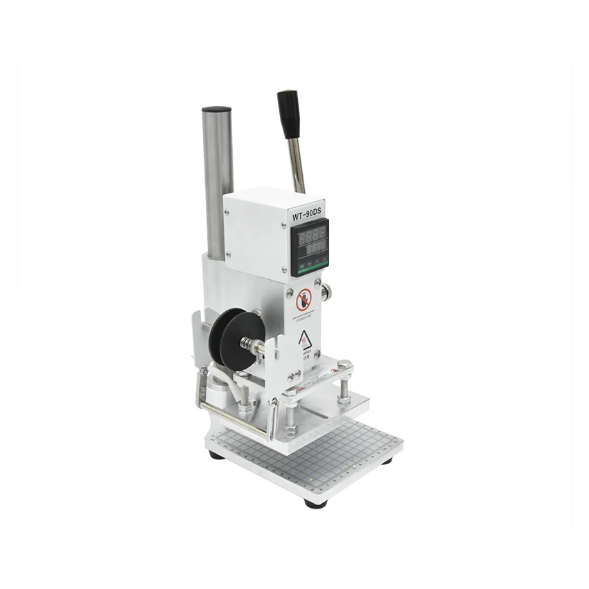 WT 90AS небольшой ручной горячий Фольга направляющая для стемпинга бронзировальная