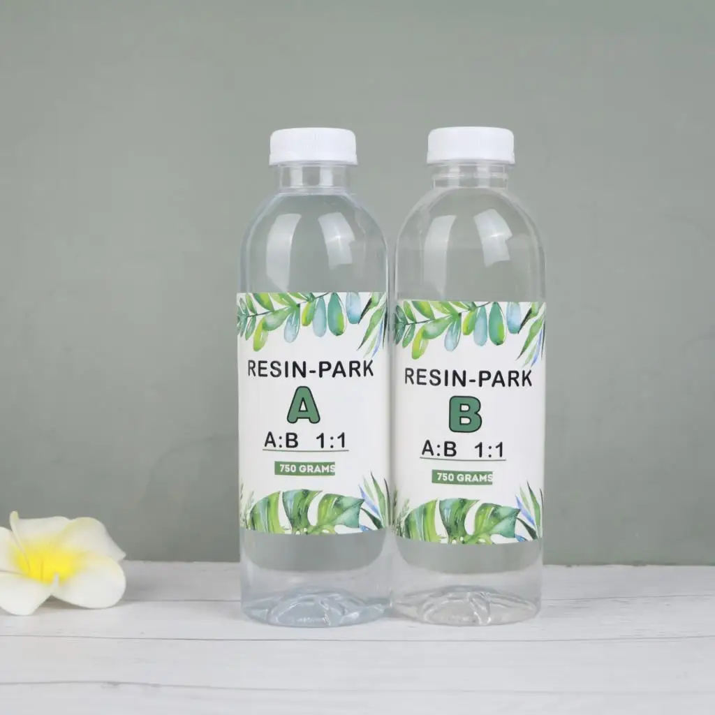 Прозрачный кристаллический клей AB эпоксидная смола высококлейкий 1:1 эпоксидный