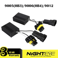9005 hb3 9006 hb4 9012 car headlight bulbs led canbus error canceller wire harness decoder car light accessories