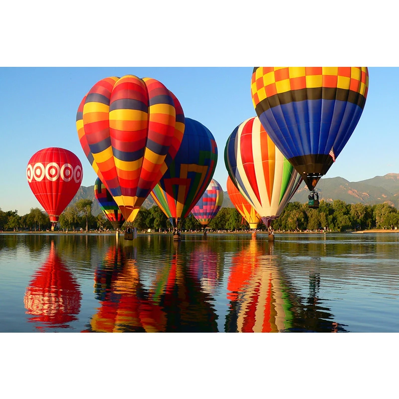 Пазлы 1000 штук деревянные сборочные картины радужные пейзажные игрушки для