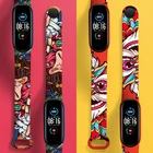 Сменный силиконовый ремешок для Mi Band 6 5, Xiaomi 4, 3