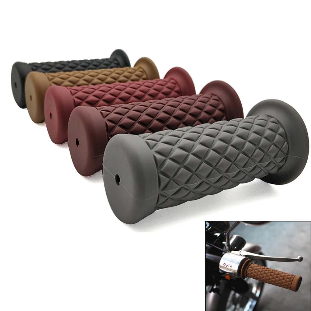 Для Gas EC250 ec 250 подходит для 7/8 ''винтажный резиновый мотоциклетный руль rcycle grip