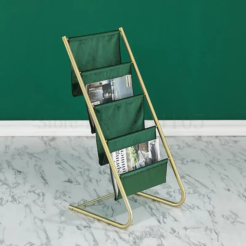 Журнальные Полки светильник легкие и роскошные книжные полки для картин от пола