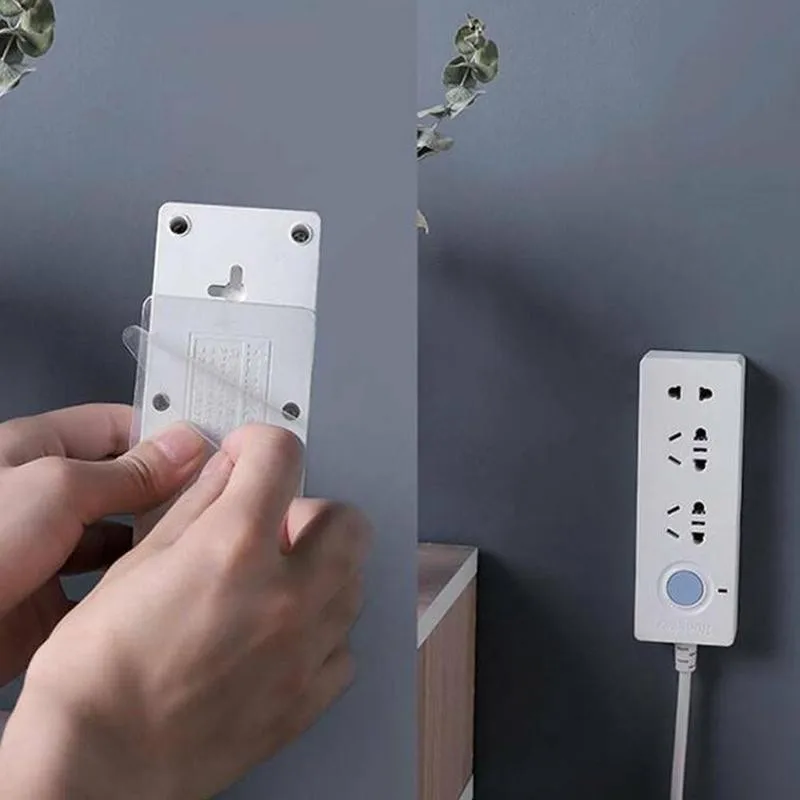 

1pcs Double-sided Adhesive Wall Hooks Hanger Strong Sucker For Kitchen Cup Transparent Hook Bathroom Wall Suction Storage H H9Y2