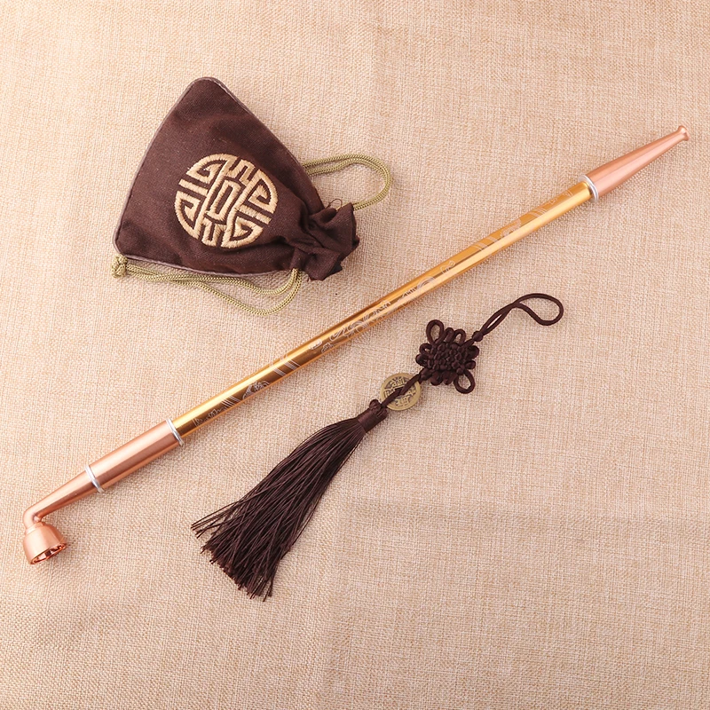 Курительная трубка для китайского табака с длинным стержнем винтажные