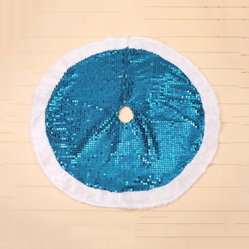 97 см Рождественская елка юбка ковер для рождественской елки Снежинка Новогодние