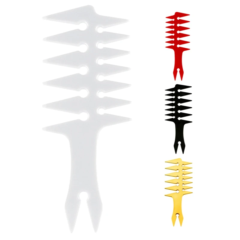 

Men's Oil Hair Comb, Back Hair Style Beard, Men's Hairdressing Wide Tooth Comb, Hair Brush, Men's Hair Comb