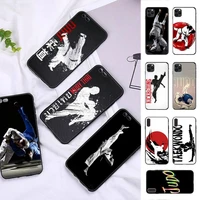fhnblj mode judo sport phone case for iphone 11 12 13 mini pro xs max 8 7 6 6s plus x 5s se 2020 xr cover