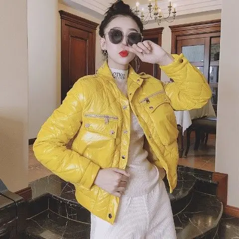 2023 Winter Women Jacket Autumn Wear High Quality Long Sleeves Parkas Outwear Female Warm Long Coats Ladies Cotton Jackets H1172