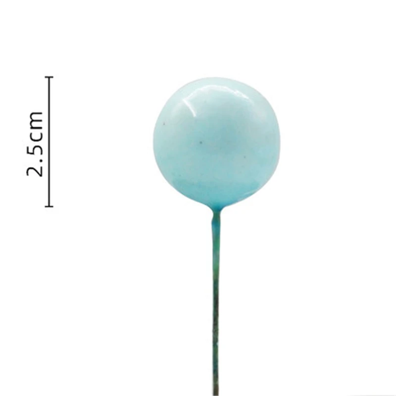 Красочный розовый Буле зеленый шар торт Топпер для детей свадьба день рождения