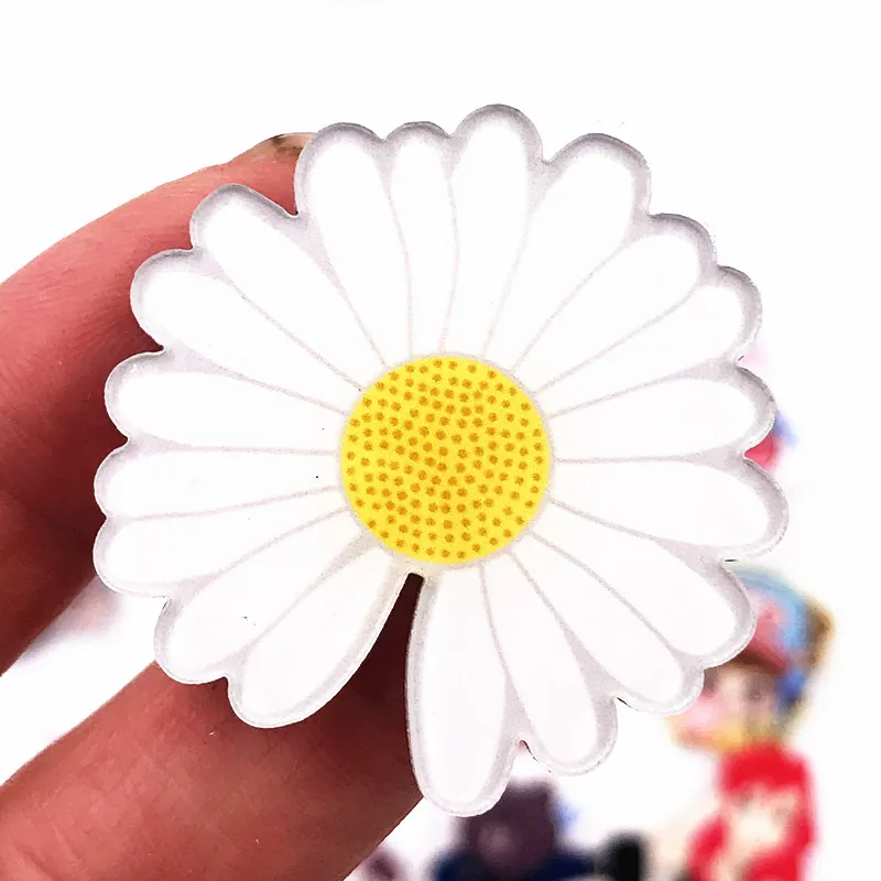 Брошь акриловая Женская значок-цветок пищевая Корона сердце растение значок