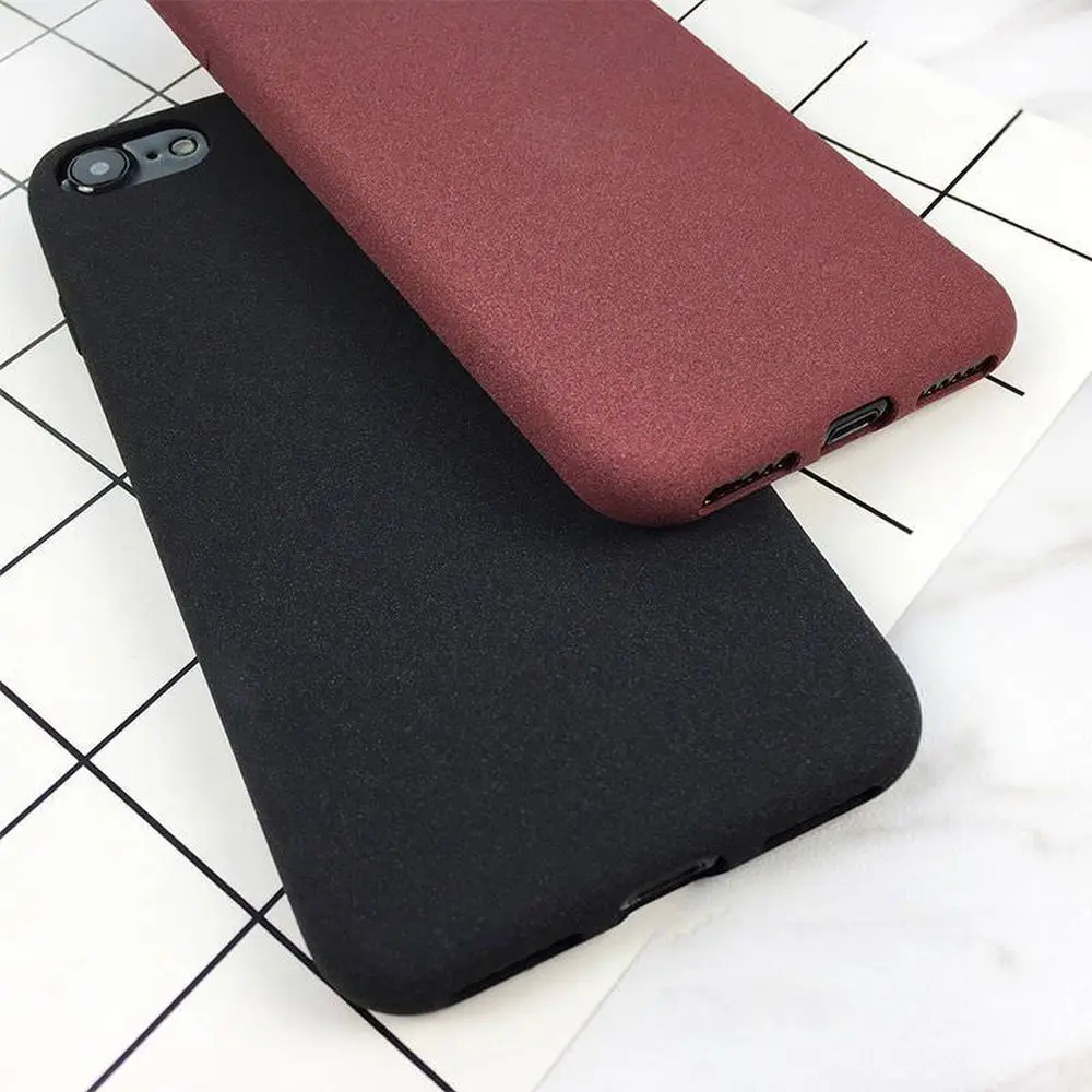 L-FADNUT матовый Силиконовый мягкий чехол для iPhone Xr X Xs Max ударопрочный бампер