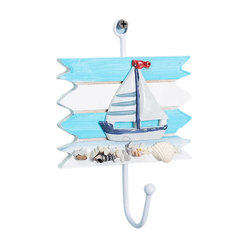 Подвесной крючком деревянный знак 1 шт. в средиземноморском стиле для кафе бар