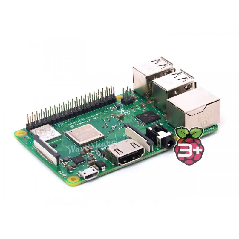 Новый оригинальный Raspberry Pi 3 Model B + третье поколение 1 4 ГГц 64 бит четырехъядерный