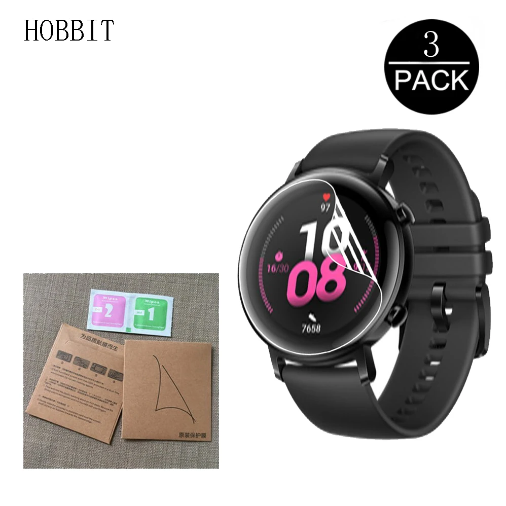 3 шт. умные часы для Huawei Honor Watch Magic GT2 GT 2 42 мм 46 ЖК пленка с полным покрытием HD мягкая