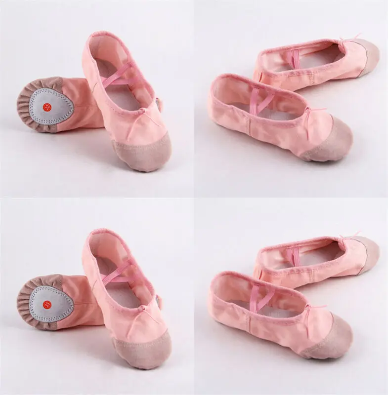 Emmababy/Новинка Модные детские розовые балетки для танцев Профессиональные женские