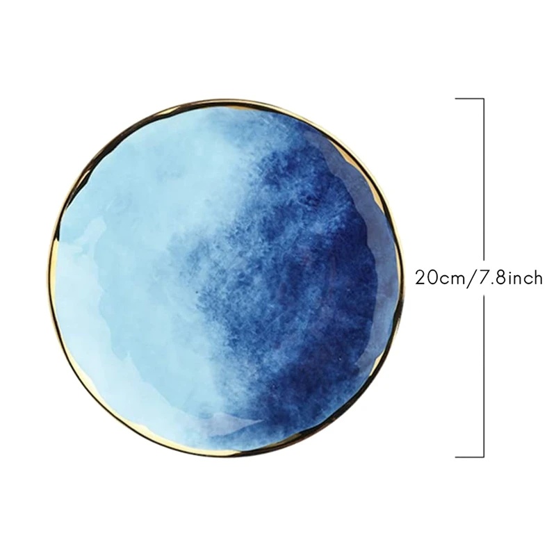 Керамика фарфоровые тарелки Ланч столовая вечерние Ресторан сервировочное