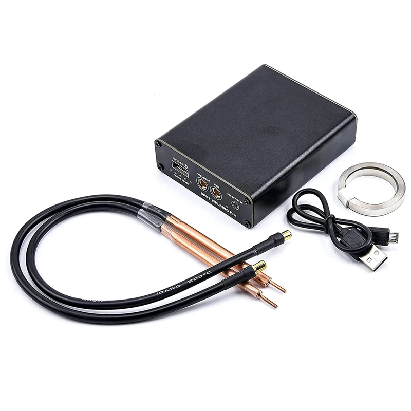 

Spot Welder Portable 5 Gears Adjustable Spot Welding Machine for 18650 Battery Spot Welding Machine Tool 2.1A Current