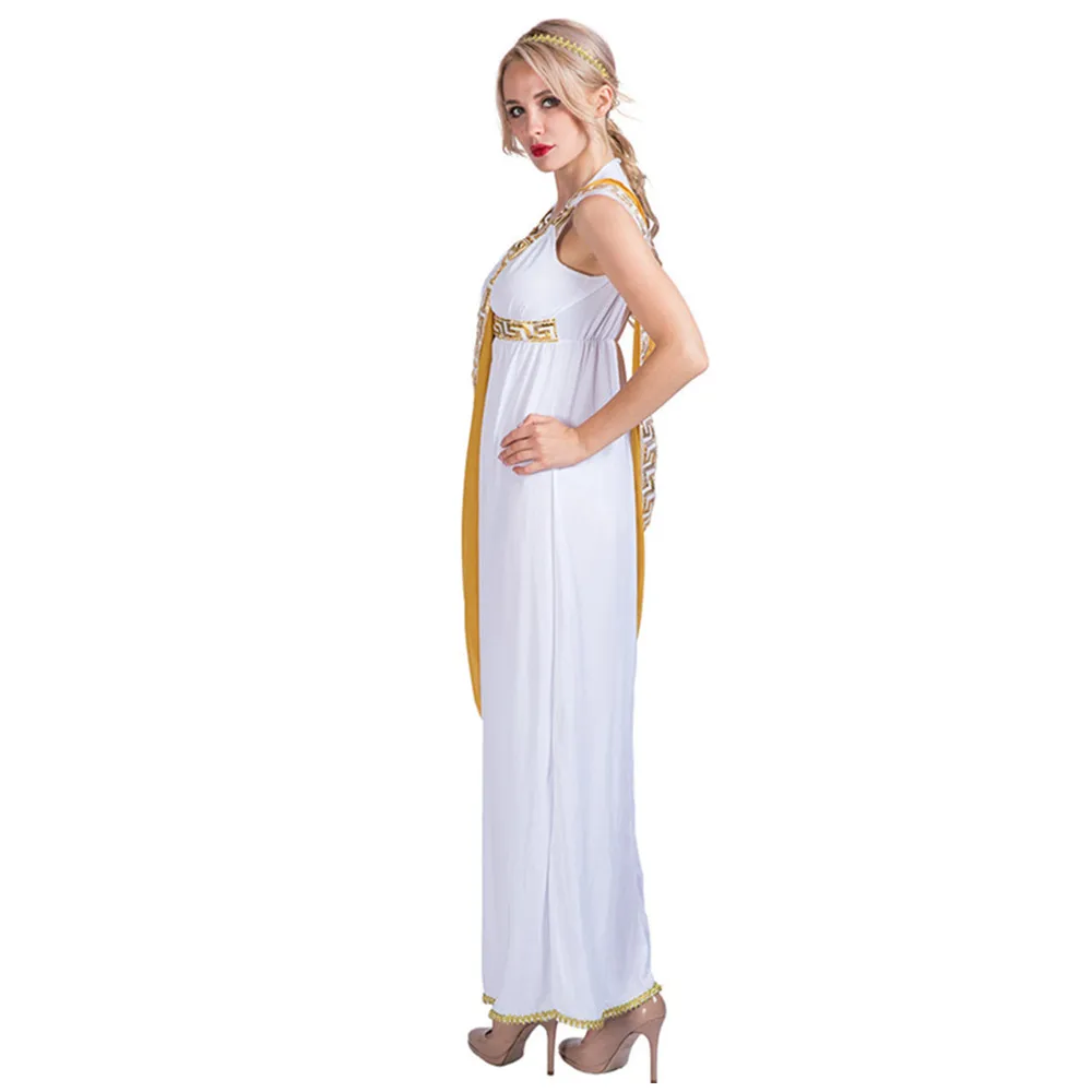 Пикантный женский костюм средневековой греческой богини римская леди
