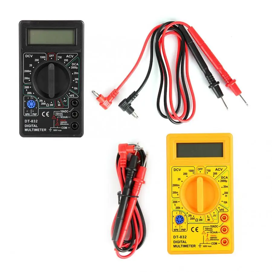 Ручной Карманный цифровой мультиметр тестер сопротивления