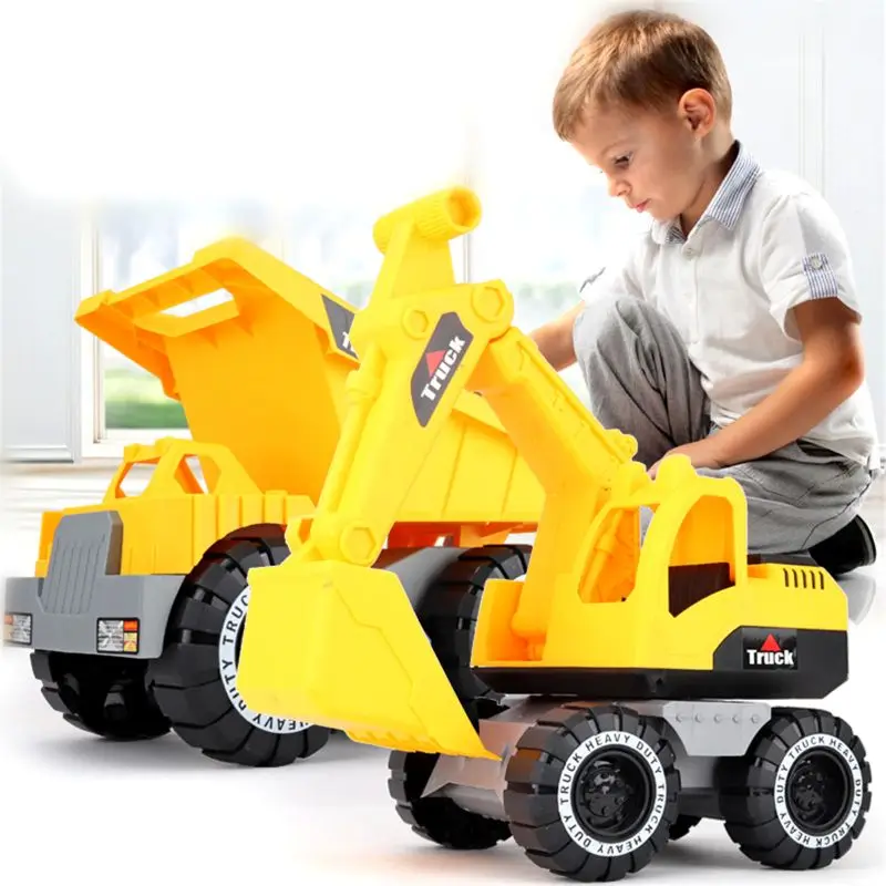 

Drop Ship Baby Classic Simulation Engineering Car Toy Excavator Model Tractor Dump Truck Kids Vechle Model Gifts 9 Types