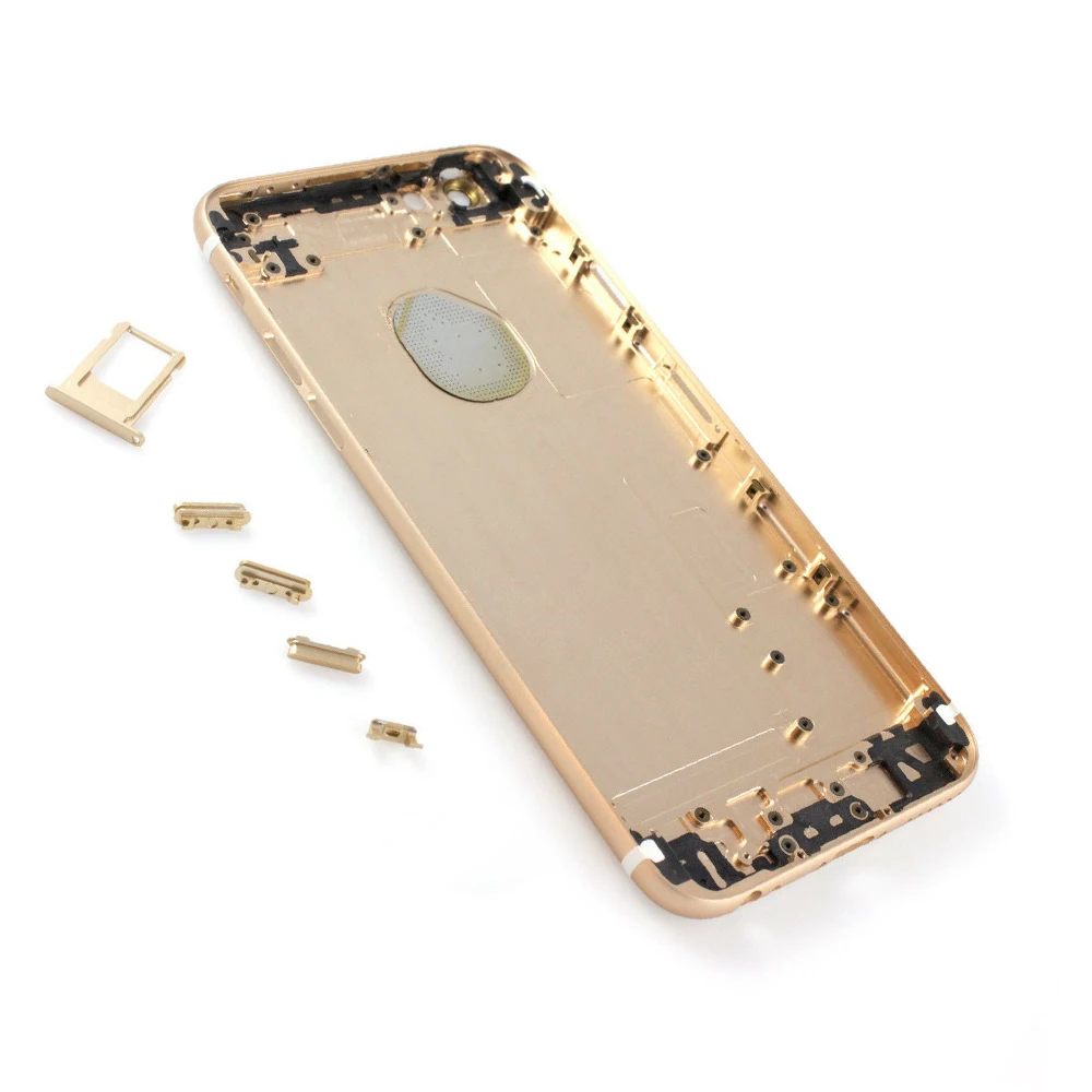 Новинка, 10 шт., сменный корпус для iPhone 6, 6g, 6s Plus, чехол для батареи, чехол для корпуса, корпус среднего шасси с IMEI, запасные части