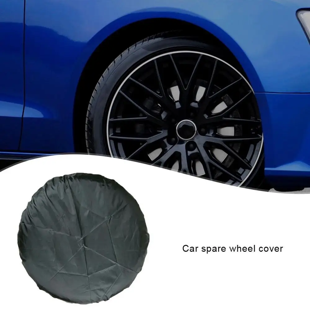 

1pcs Reservewiel Cover Case Polyester Winter En Zomer Autoband Opbergzakken Auto Tyre Accessoires Voertuig Wiel Protector hot