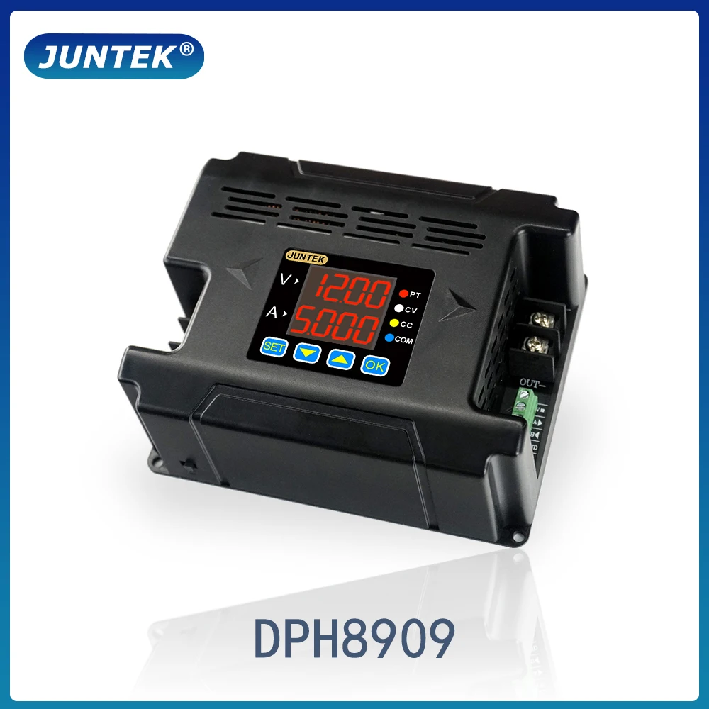 Вольтметр постоянного тока JUNTEK DPH8909 96V9.6A регулятор напряжения источник питания