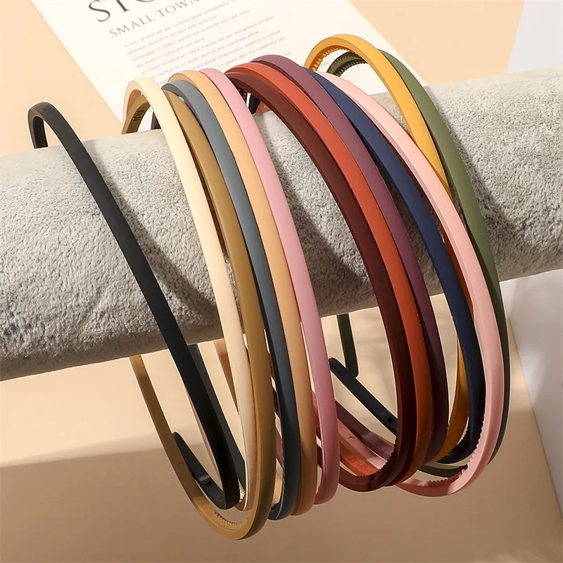 Thin Edge Toothed Non-slip Hair Hoop Headbands Girls Hair Accessories
