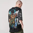 Футболка-кимоно в китайском стиле, V2138