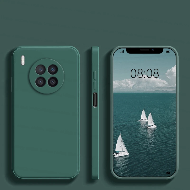 for huawei nova 8i case nova 8i 7i 5i 3i 5t 9 8 5 4 7 6 pro cover shockproof tpu liquid silicon phone back case huawei nova 8i free global shipping