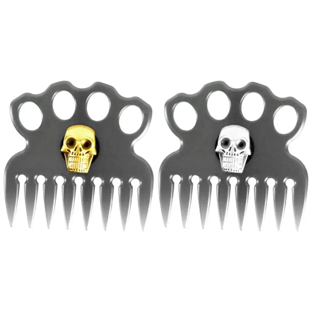 

Flat Top Comb Portable Water Leveling Skull Pocket Comb for Hair Cutting Home Salon