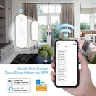 Датчик открытия окон и дверей Zigbee, беспроводной умный Фотодатчик, работает с приложением Mi Home Alexa для защиты безопасности, управление EWelink