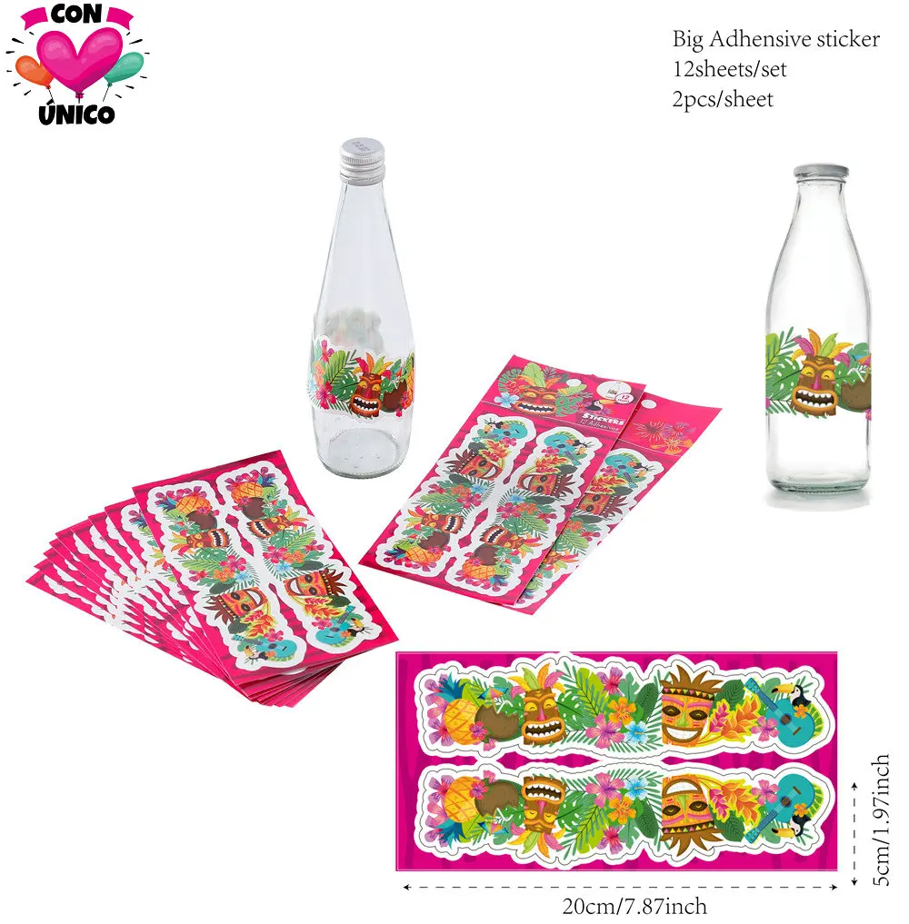 CONUNICO день рождения тропические вечерние реквизит фотокабинки принадлежности