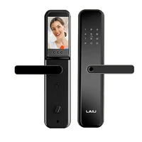 durable using low price popular product smart door lock system fingerprint lock smart living fingerprint memory card 0 1 second