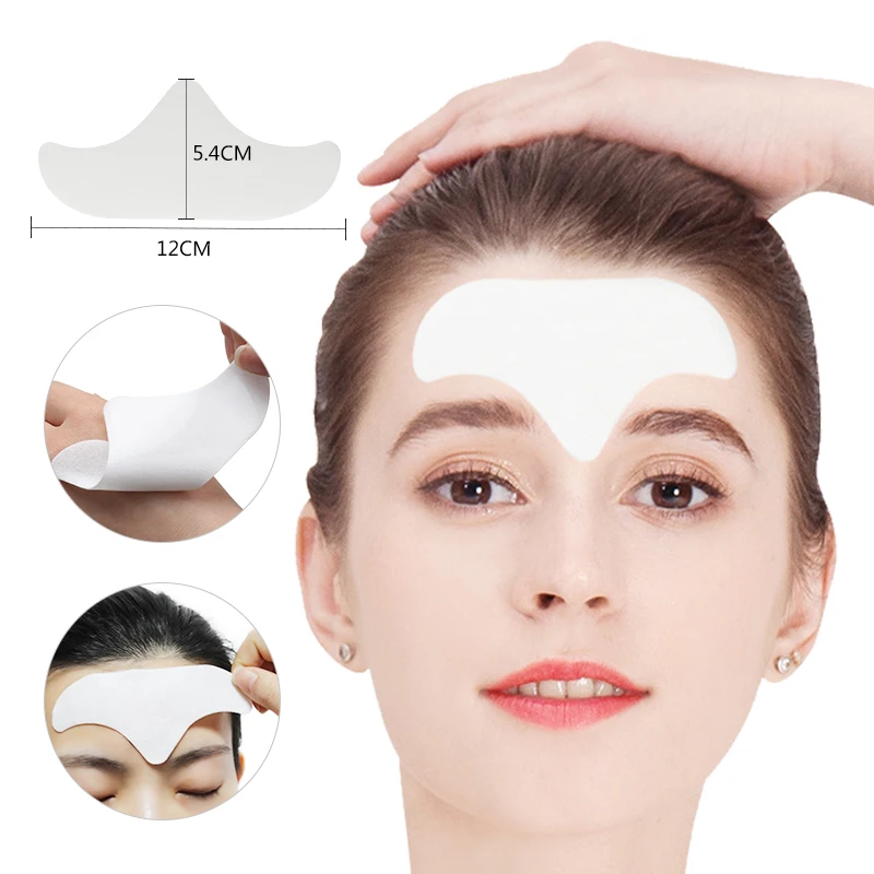 

10 pcs Forehead Line Removal Anti-wrinkle Stickers Frown Treatment Anti-aging Lifting Mask Patch Skin Care Facial cotton Pad