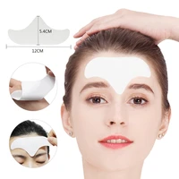 10 pcs forehead line removal anti wrinkle stickers frown treatment anti aging lifting mask patch skin care facial cotton pad