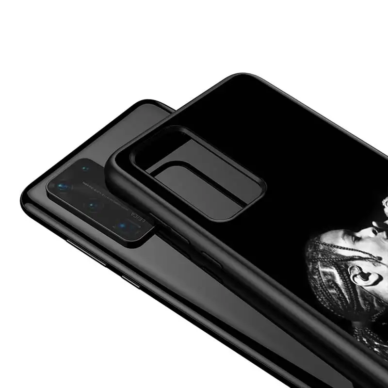 

For Huawei P40 P30 P20 Pro Lite E Plus 5G Bright Black Cover Lil XXX Tentacion For Huawei P10 P9 P8 Lite Phone Case