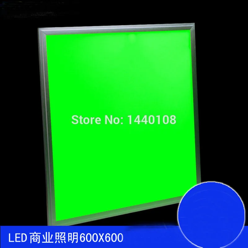 Dhl 600x600 светодиодный панельный светильник 36 Вт Rgb многоцветный светодиодный светильник с гарантией 3 года CE RoHS
