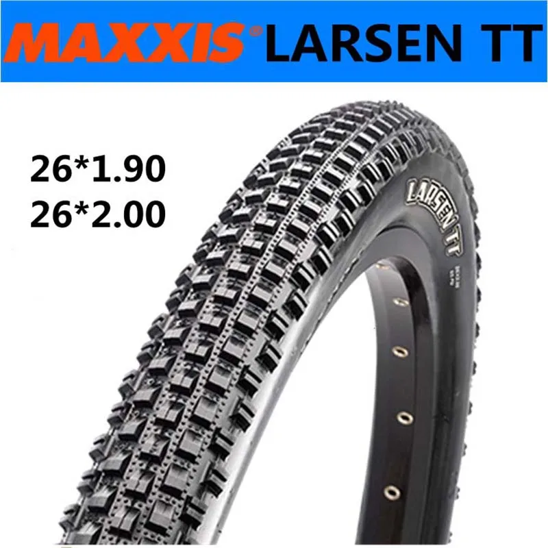 Велосипедные шины MAXXlS 26 Larsen TT 26*1 9 60TPI сверхлегкие для горного велосипеда 26er MTB