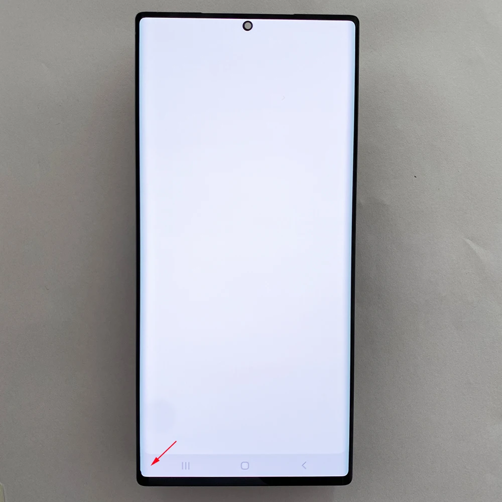 Najtaniej SUPER AMOLED Do Samsung Note 20 Ultra 5G Wyświetlacz LCD Z Ramką SM-N985F N985F/DS N986F N986B Ekran Dotykowy Digitizer Naprawa LCD