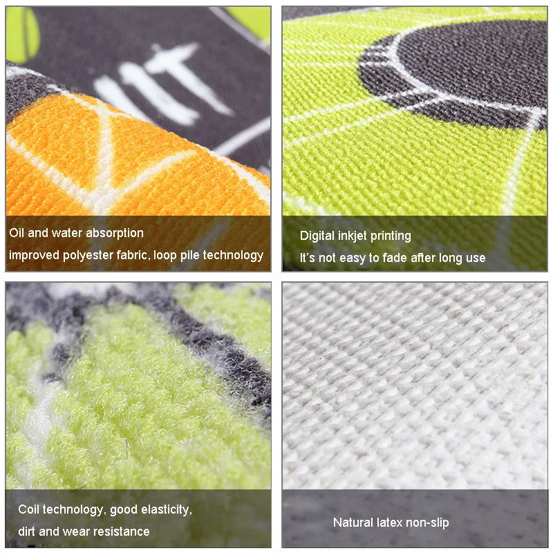 Long Kitchen Mat Bath Carpet Floor Home Entrance Doormat Tapete Absorbent Bedroom Living Room Mats Modern Rug | Дом и сад