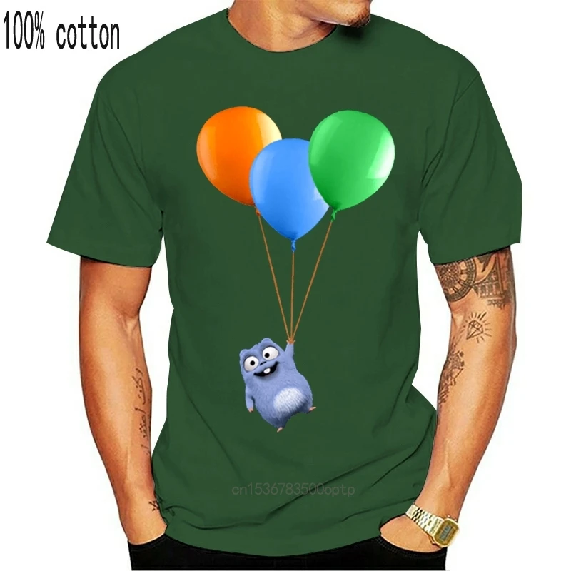 Футболки с красочными воздушными шарами милые футболки изображением персонажей