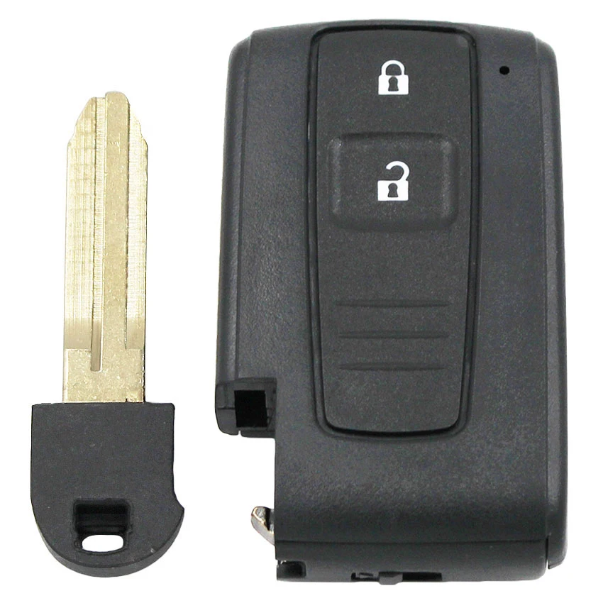 2 Button Remote Key Case Shell Smart Car Housing for Toyota Prius 2004 - 2009 Corolla Verso Camry Without / With Uncut Blade | Автомобили