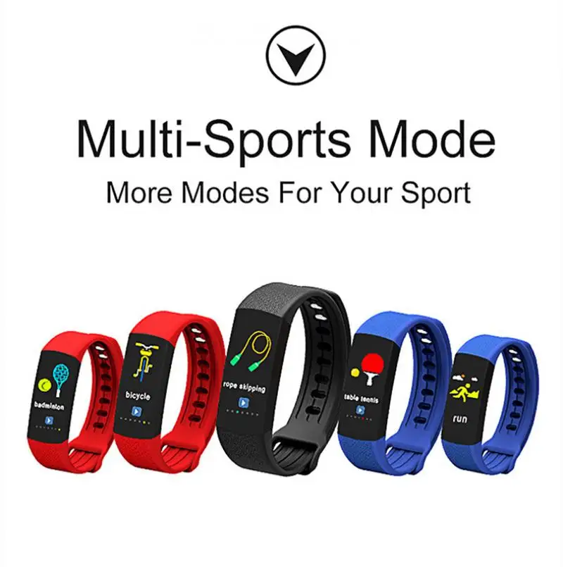 Смарт-часы Sanda B6 мужские с цветным дисплеем пульсометром и шагомером |