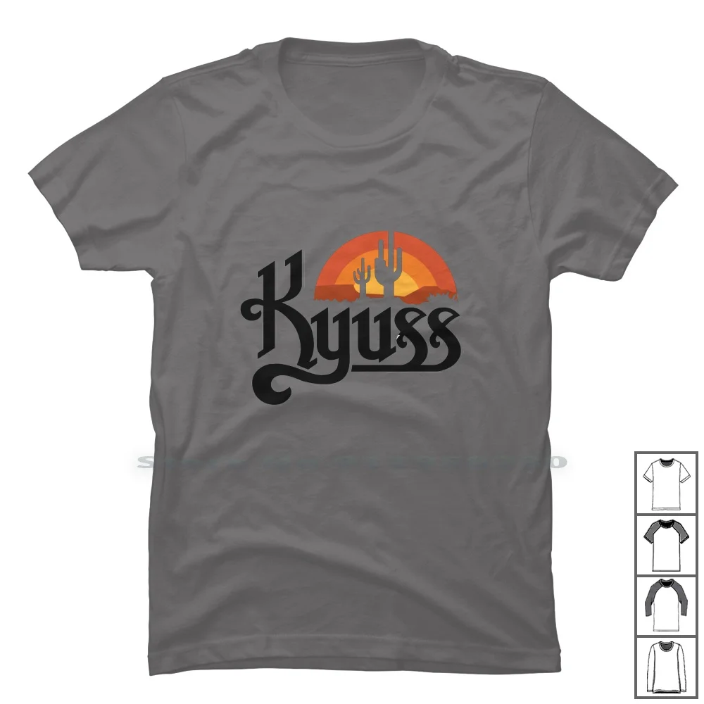 

Kyuss Band T Shirt 100% Cotton Culture Stoner Legend Music Metal Ture Tage Band Pop Fly End
