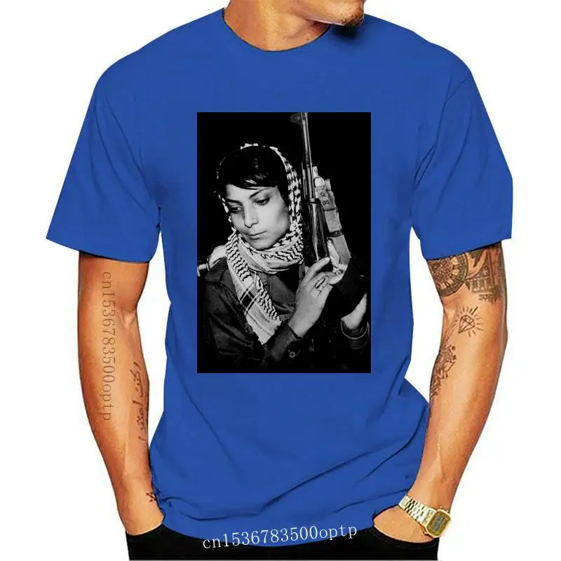 

New Leila Khaled Palestine Palstina Resistance Gaza T-Shirt Alle Gren Neu Retro O Neck Tee Shirt