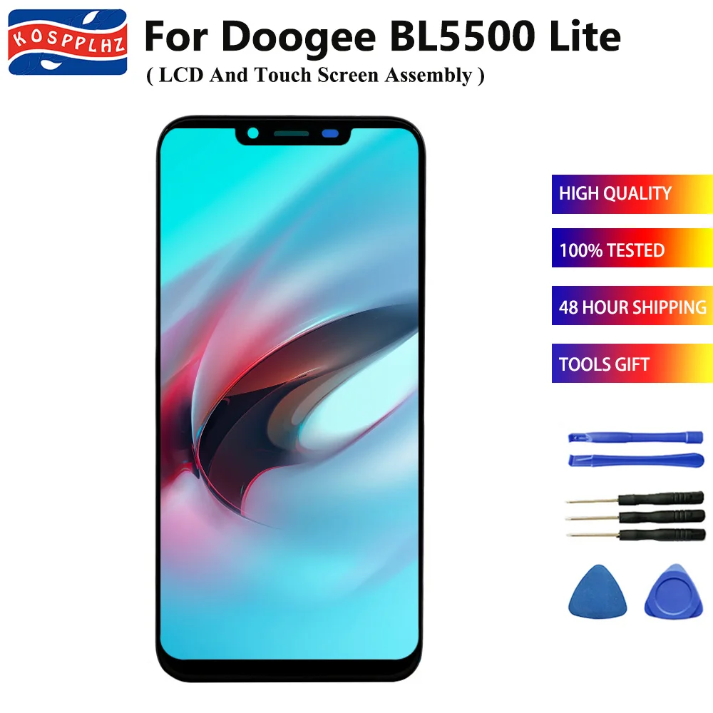 Сменный сенсорный ЖК дисплей для Doogee BL5500 Lite 6 19 дюйма с цифровым преобразователем