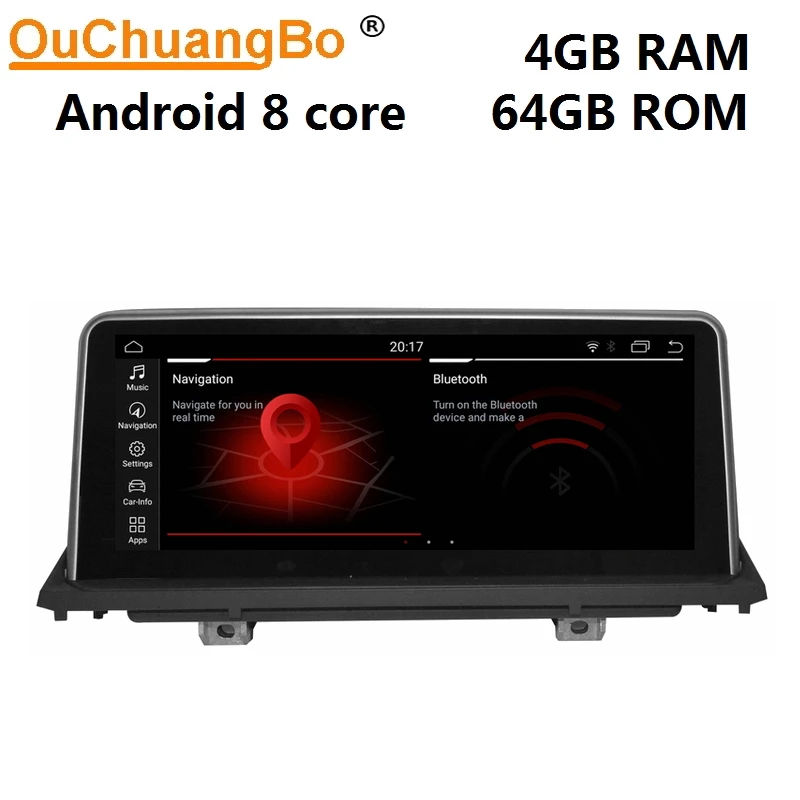 

Автомобильный мультимедийный комплект Ouchuangbo, Android 10,0, автомагнитола Qualcomm, gps, мультимедиа, для 10,25 дюймов X5 E70 F15 F85 X6 E71 F16 F86, с swc, 8 ядер, 4 Гб + 64 Г...